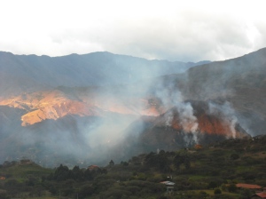 Vilcabamba Fire